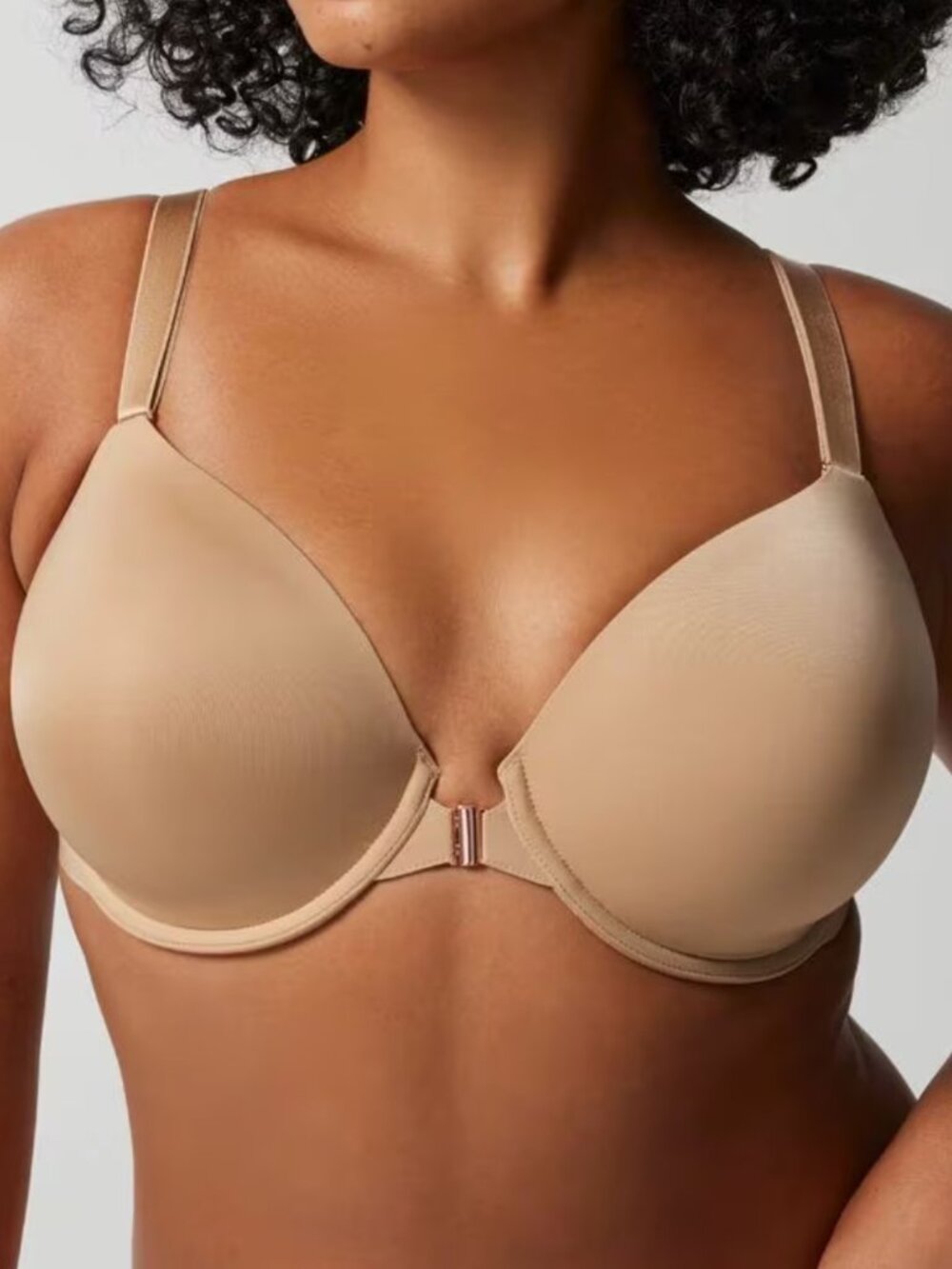 Soma Vanishing 360 Perfect Coverage Front Close Bra NWT Warm Amber 42C